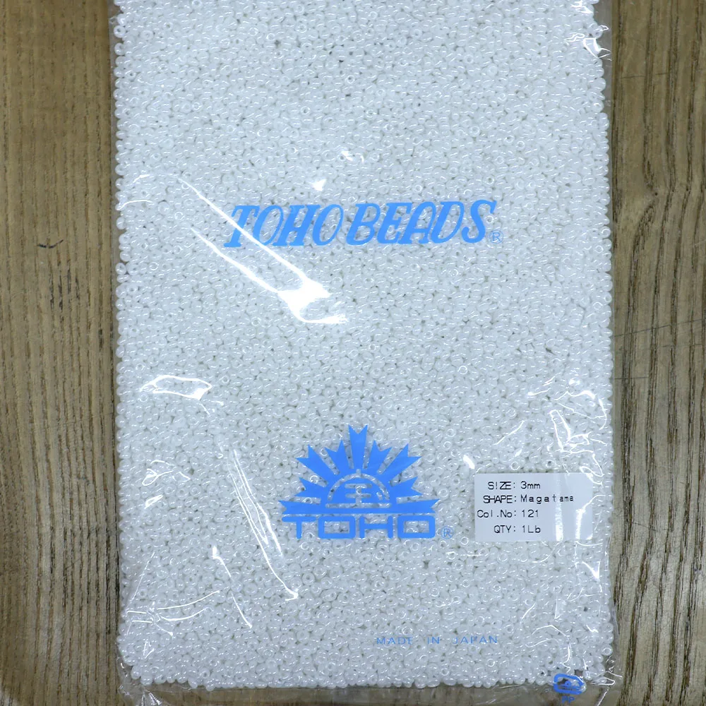 3mm Japanese imported TOHO seed beads Magatama shape 450g glass seed beads, used for needle and thread handmade bracelet jewelry