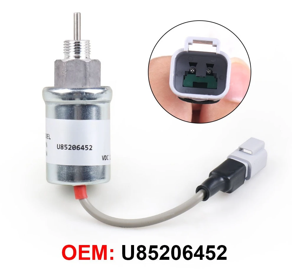 

Excavator parts, oil cut-off solenoid valve 402D U85206452 35107U