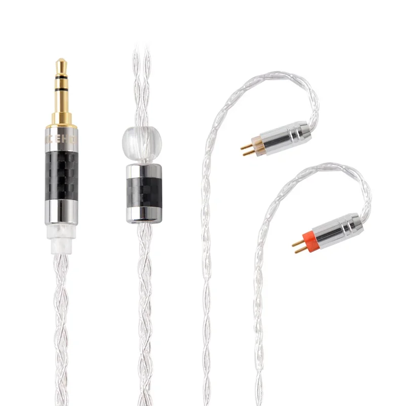 NICEHCK LitzPS HiFi IEM Replace Wire 4N Litz Pure Silver Earphone