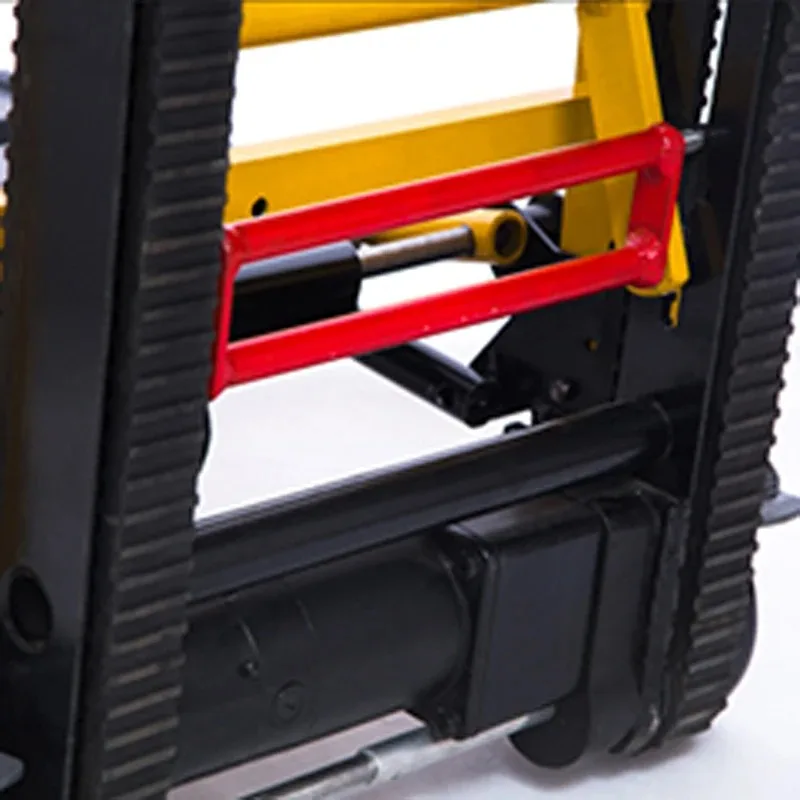 DB-DD-PLJ خزان نوع للطي درج متسلق سبائك الألومنيوم الإطار الزاحف الكهربائية درج متسلق لتحميل أدوات التفريغ 220 فولت #4