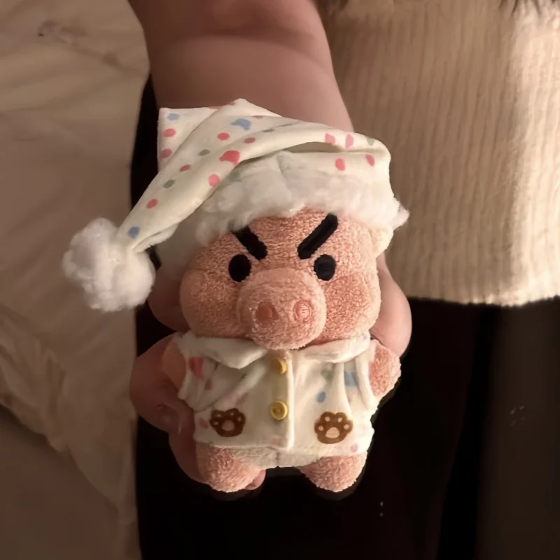 NEW Sugarbunnies Mascot Plush Keychain Shirousa Kurousa With Heart Cute Keychains Chain Keyring Keyholder Bag Pendant Toy Doll