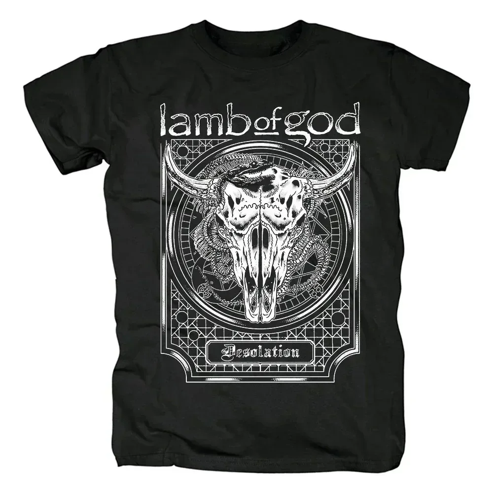 Lamm Gottes Schwere Geistige Band T-shirts Männer Frauen Baumwolle T-shirt Sommer Kurzarm Graphic Tee-shirt Harajuku Streetwear T hemd