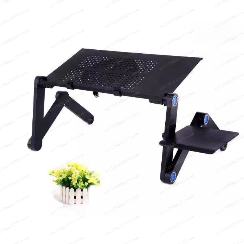 Office Furniture Computer Stand Adjustable Foldable Laptop Holder Notebook Desks Lap PC Folding Desk Table Vented Stand