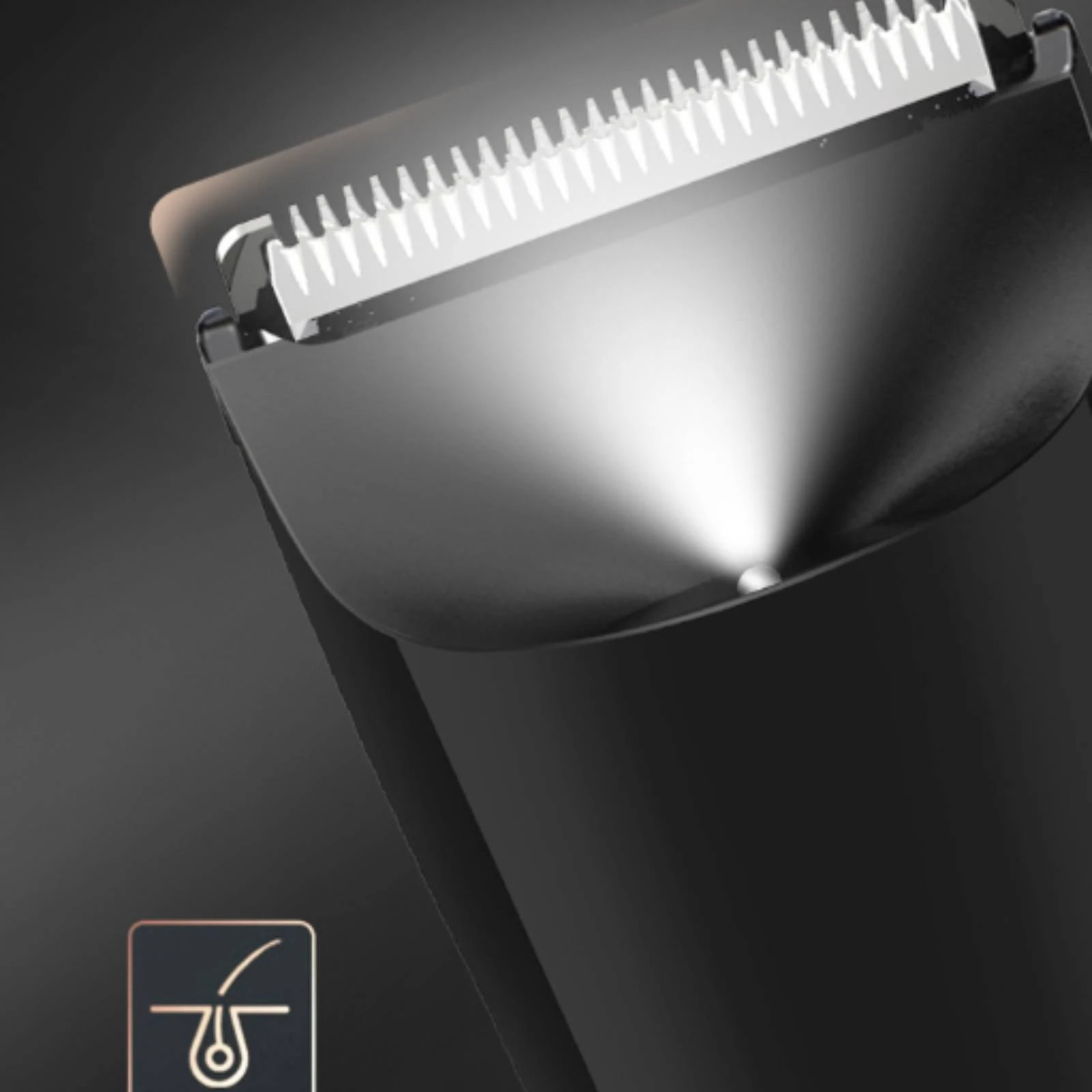 Body Trimmer with Guide Comb Cordless Electric Body Hair Trimmer Groomer Portable for Men, Home, Travel