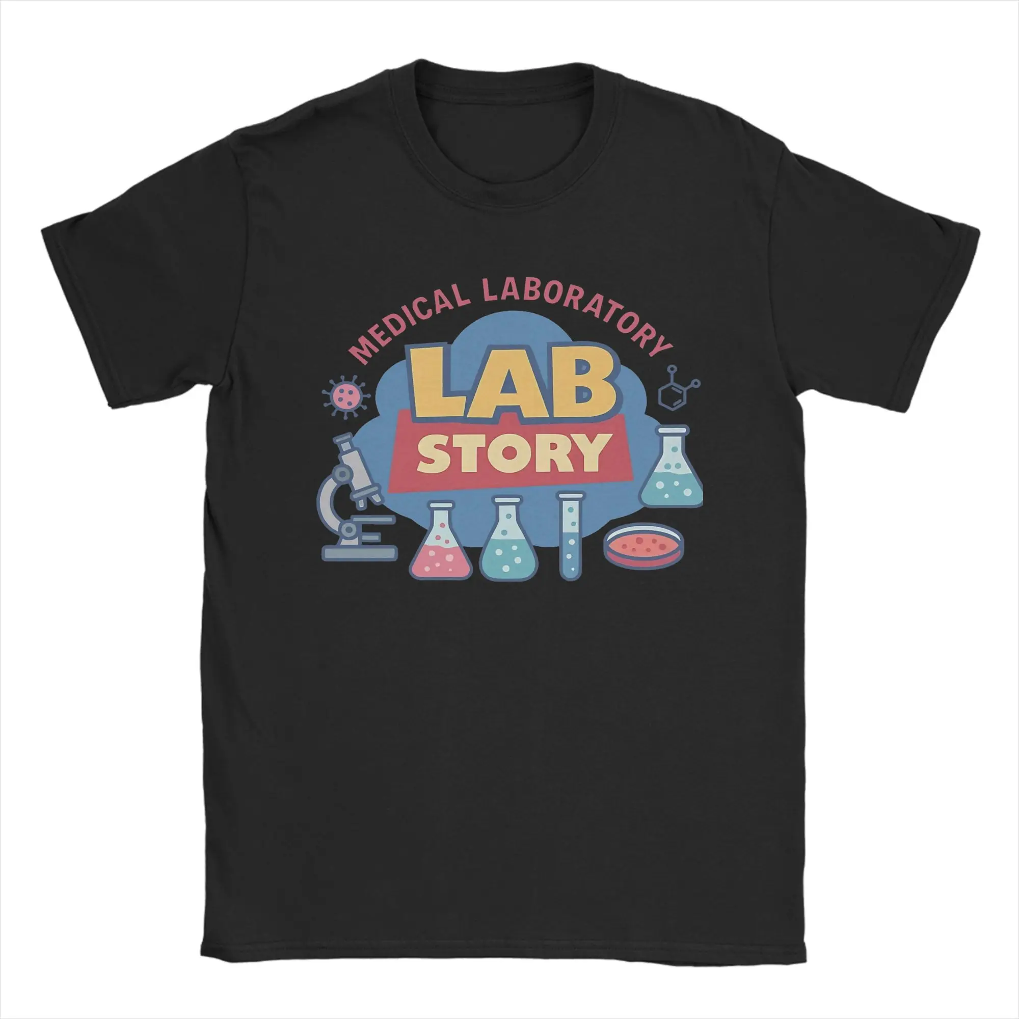 Men T-Shirts 2026 Lab Week Medical Lab Technician Novelty 100% Cotton Tee Shirt Short Sleeve  T Shirts O Neck Tops Gift Idea