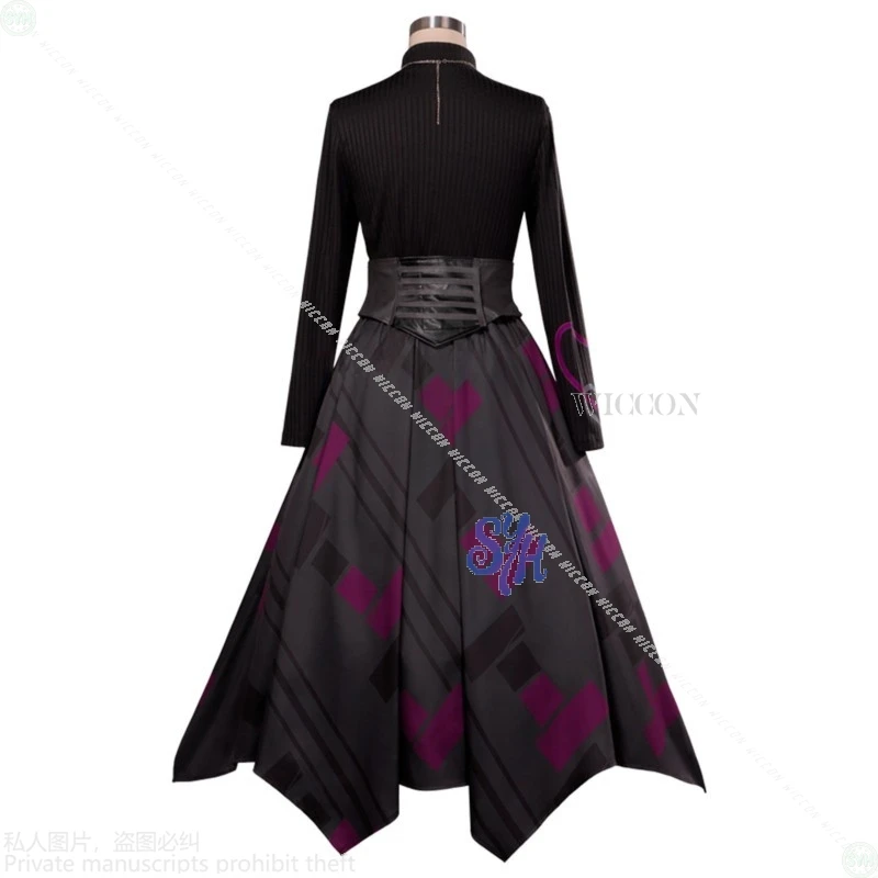 Proyecto Sekai Asahina Mafuyu disfraz de Cosplay ン Idol escenario otoño falda gótica de manga larga Lolita Halloween