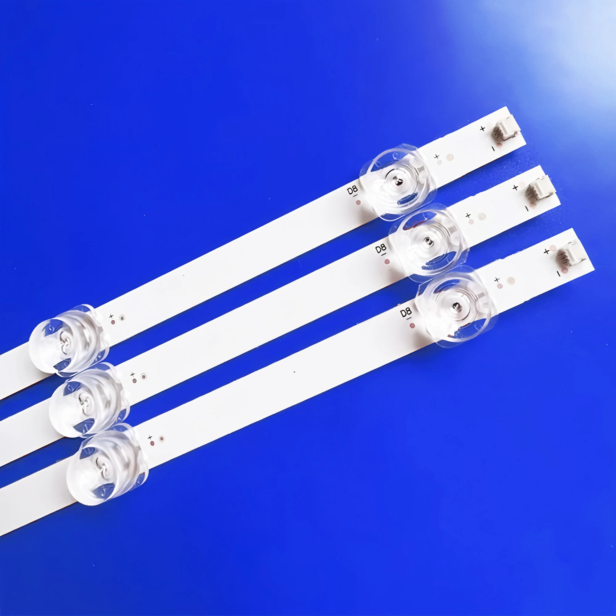 LED شريط إضاءة خلفي 8LED لشايو MI MI 4S L43M5-5ARU L43M5-4X L43M5-FA l43m5-5a RF-FP430005SE30-0801 A5 70401-01023 HV430QUBH #2