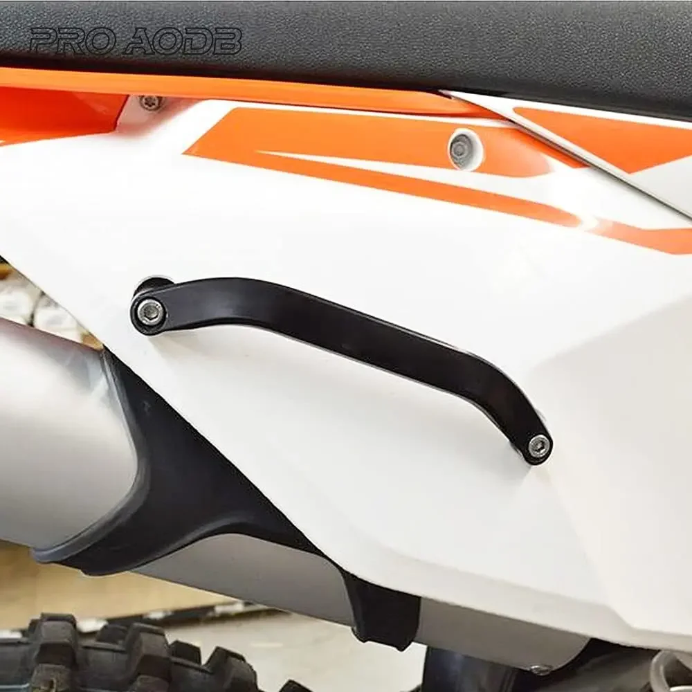 Alça traseira de alumínio cnc para passageiro, trilho de apoio para ktm 125-500 sx xc sxf xcf 150-500 xcw XCW-TPI EXC-TPI 6 dias excf seis dias 19-23