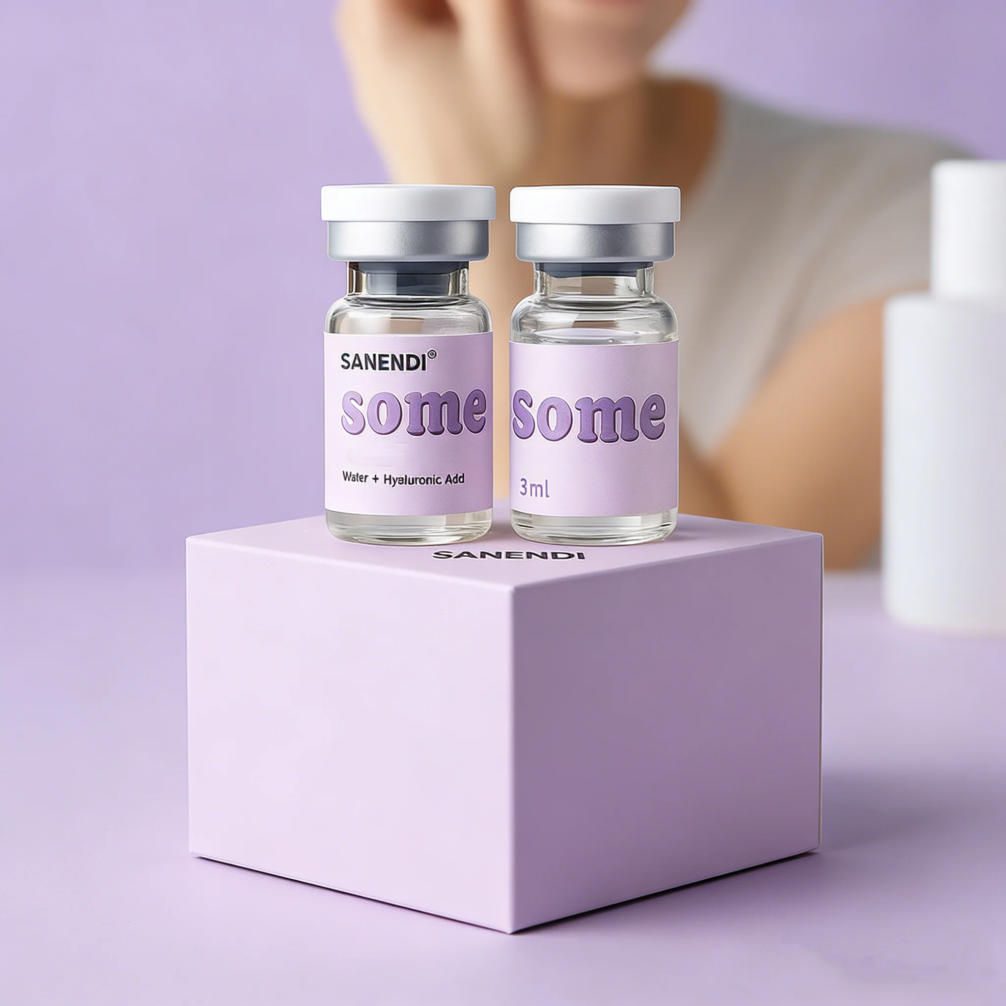 

Экзосомы PDRN Peptide Dr.Pen: Сыворотка для лица с микровесикулами, увлажняющая и укрепляющая кожу, 2 флакона