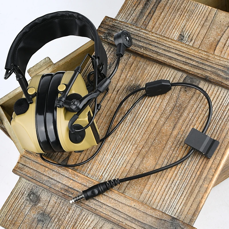 WADSN Push-to-Talk táctico inalámbrico para auriculares C3 Airsoft - imagen 3