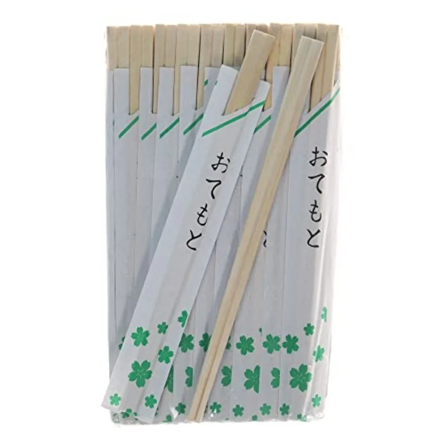Disposable Chopsticks 70 pairs Individually Wrapped Disposable Wooden Chopstick Best for Sushi and Asian Dishes