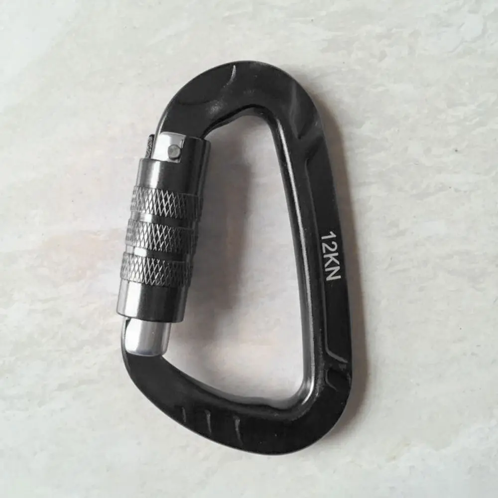 Aluminum Outdoor Ascend Climbing Key Hooks Mountaineering Protective Equipment Professional Carabiner Security Master Lock