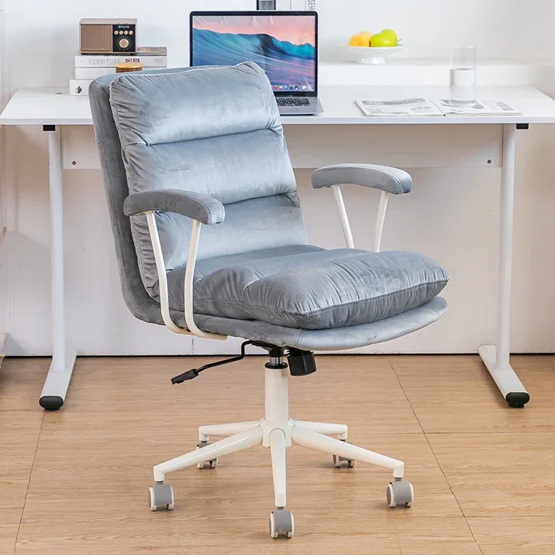 Comfy Cheap Backrest Chair Extender Normal Armrest Living Room Mobile Chairs Computer Swivel Sedia Da Ufficio Office Furniture