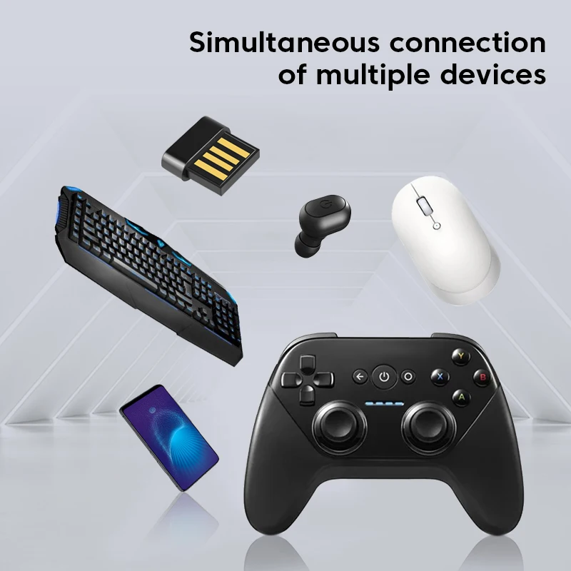 USB Bluetooth 5.3 Adapter for PC USB Bluetooth 5.1 Receiver Transmitter Dongle Wireless Computer Adapter For Mouse Keyboard