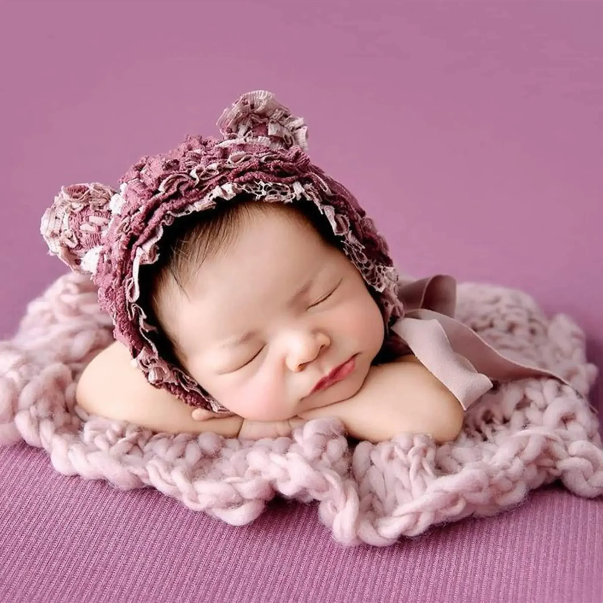 Baby Photo Blanket Newborn Photography Props Wrap Baby Photography Fabric Mat Photo Props Baskets Filler Rug Photo Blanket