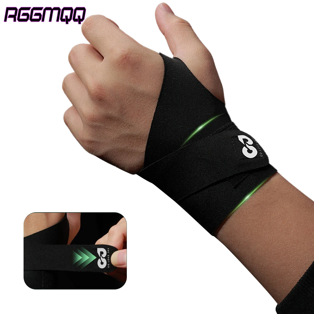 Wrist Support Brace Sports Exercise Training Hand Protector Wrist Wraps with Thumb Loops -Suitable for Both Right and Left Hands