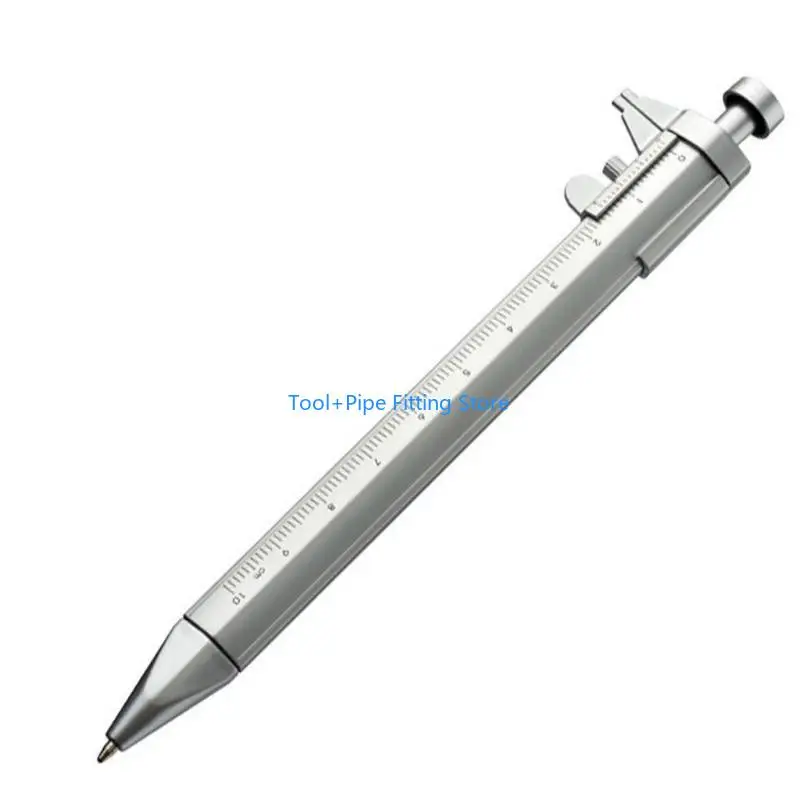 F92B 2 قطع Vernier الفرجار المحمولة نوع القلم الرقمي الحبر الأسود والأزرق