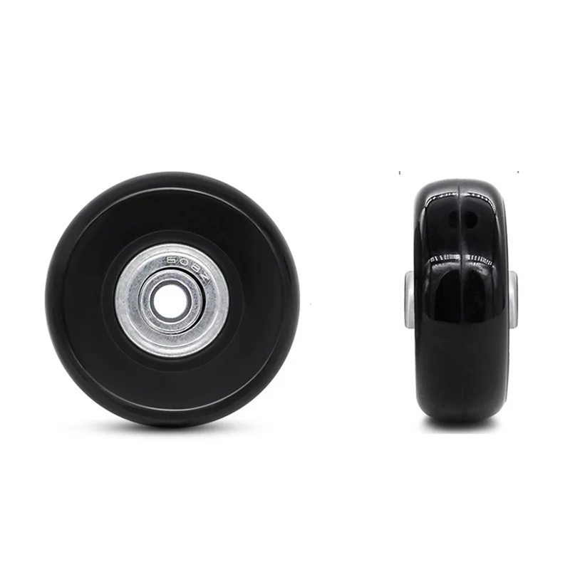 

A23P 1 пара колес для багажа, сменный чехол на тележке, шкив, колеса, универсальные аксессуары, колеса для чемодана 20-28 дюймов для багажа