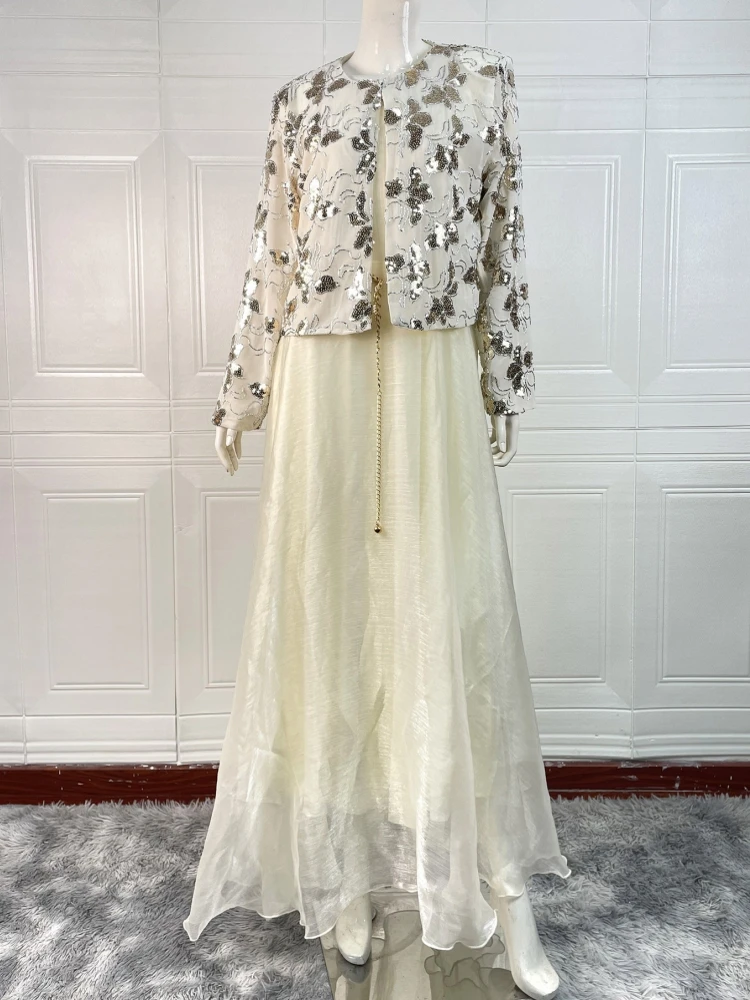

African Dresses For Women Elegant Wedding Muslim Fashion Abayas Dashiki Robe Kaftan Long Maxi Dress Turkish Africa 2026 New