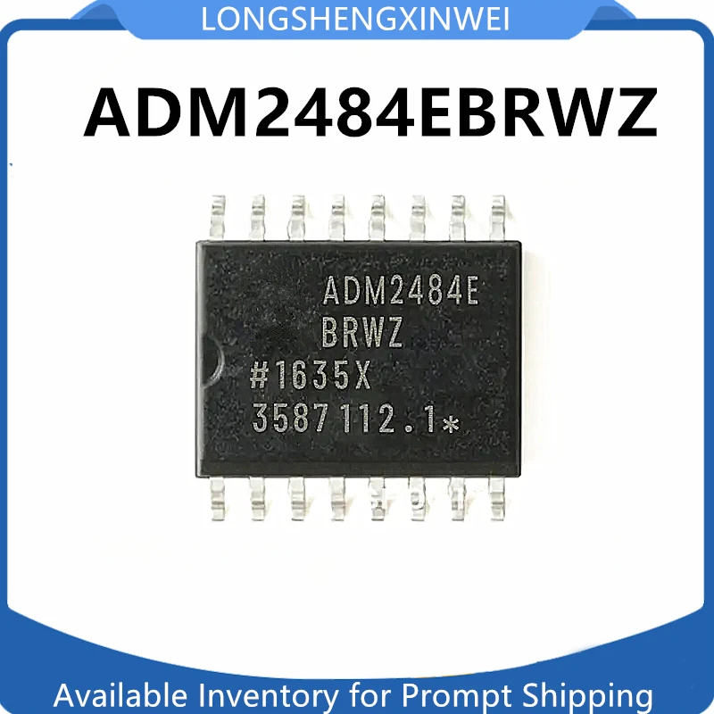 1PCS Original ADM2484EBRWZ ADM2484E Digital Isolator Chip IC New Packaged SOIC-16