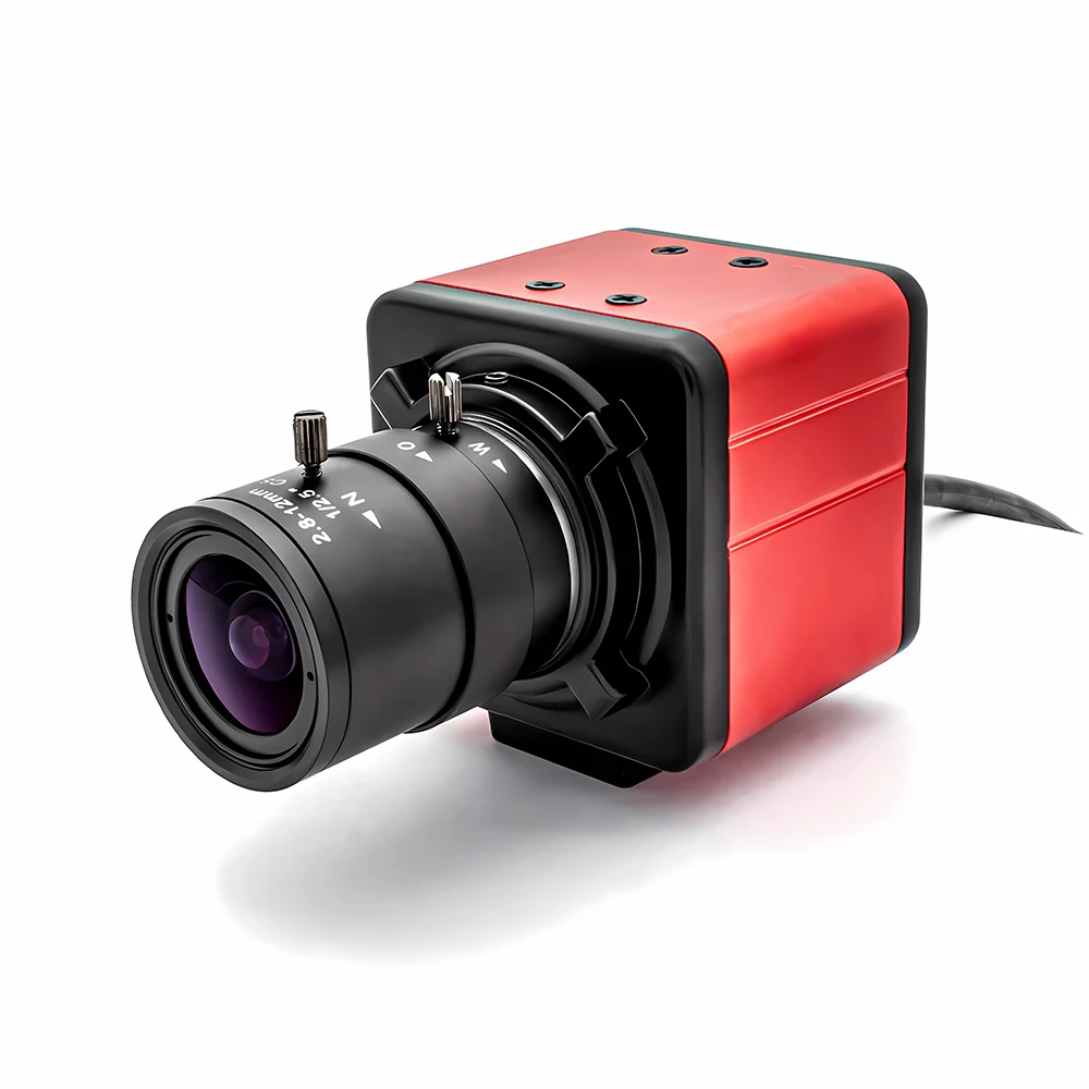 WGWK 4K Mini POE IP Camera Live 3/4/5/8MP HD Security Protection Webcam Industrial 2.8-12mm Manual Varifocal Lens Network Camera