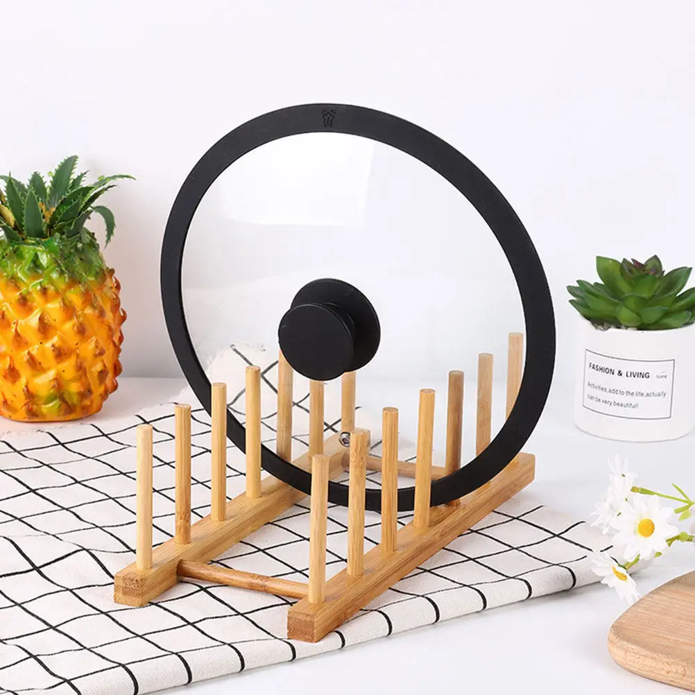 1Pcs Silicone-Edged Round Tempered Glass Pot Lid with Standing Heat-Resistant Handle Visible Pressure-Balancing Vent Universal