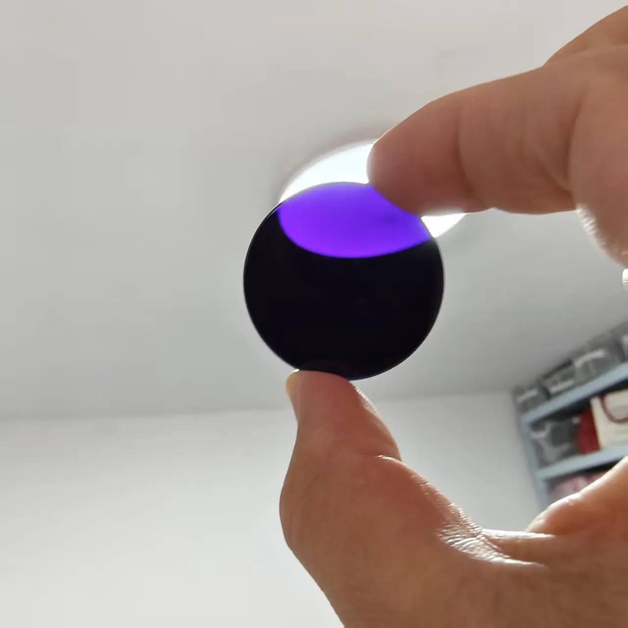 

10 шт., общий размер, диаметр 18 мм и 2 мм, толщина 254 нм, УФ-пропуск, оптический фильтр, стекло ZWB3 для фонариков