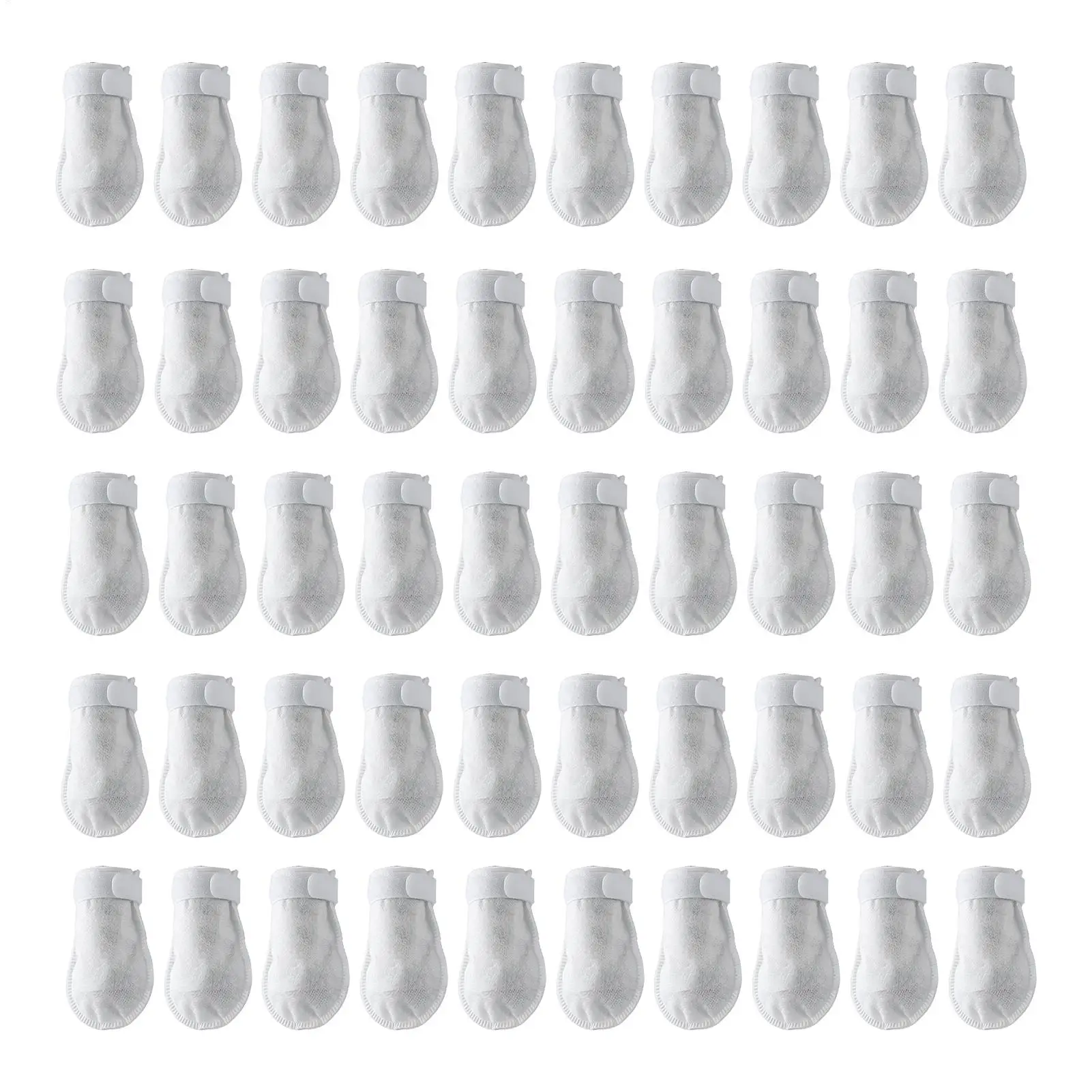Faucet Filter Cotton Splash-Proof Portable Pouch 50 Pcs Water Filter For Sink Faucet, Home Bathroom Kitchen Sink Scale Sediment