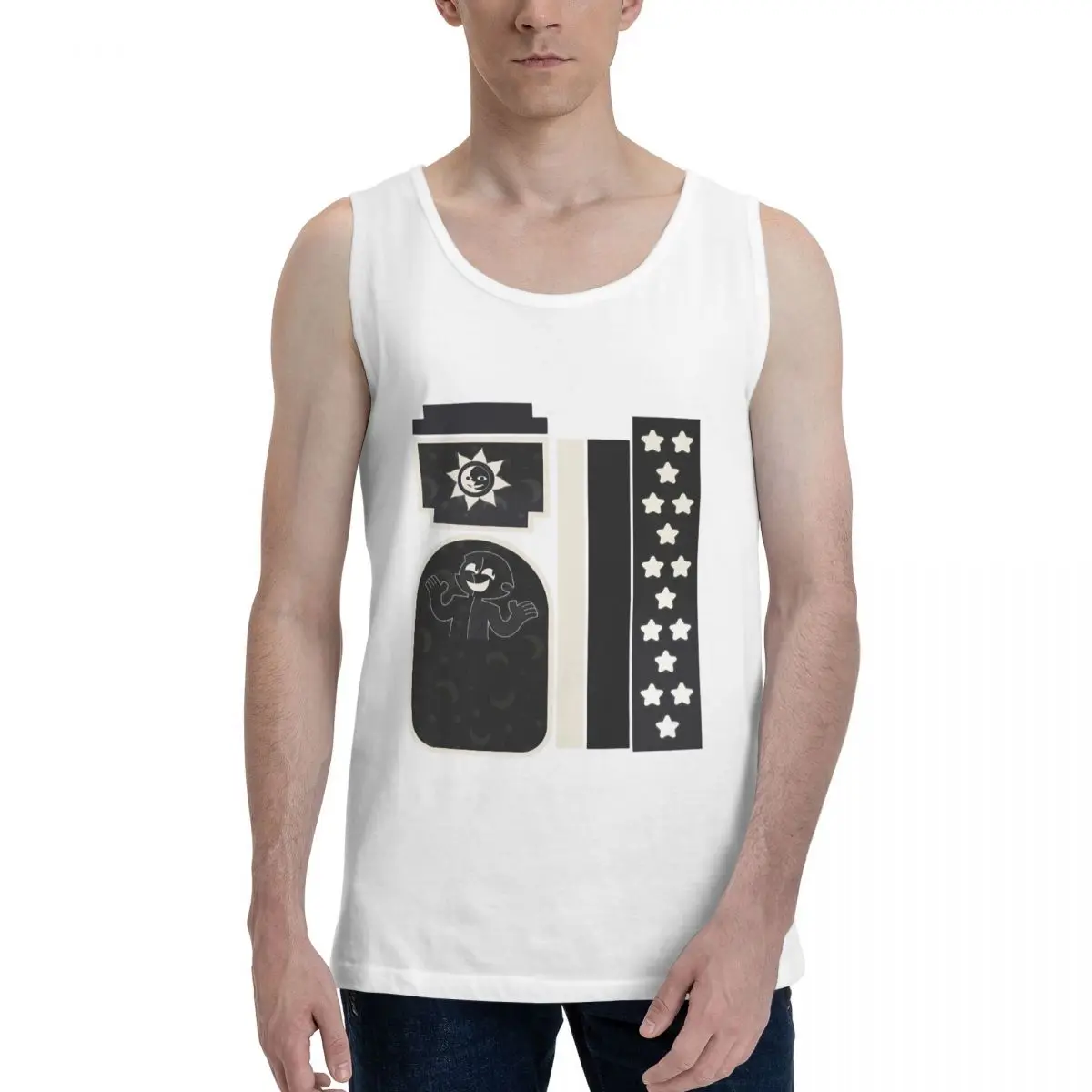 Backpack The Collector (The Owl House) 100% Cotton Men's Sweatshirt Vest Sleeveless Clothing Tees Men Tank Tops T-shirt