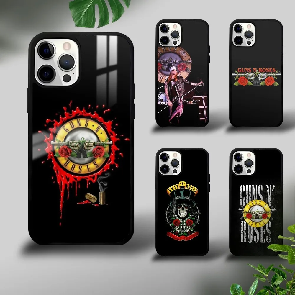 G-Guns N Roses Good Time Phone Case For iPhone 16 15 14 13 12 11 Pro Xs Max Mini Plus Celulares Hard Funda