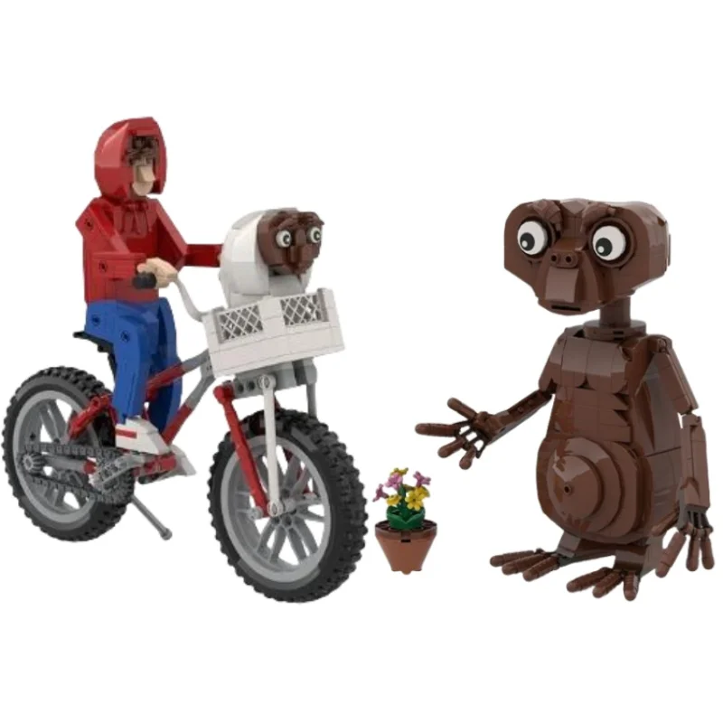 

Classic Movie E.T Alien Bricks Terror Science Action Figures Scary Aliens Building Blocks Set Educational Toys Kids Adults Gifts