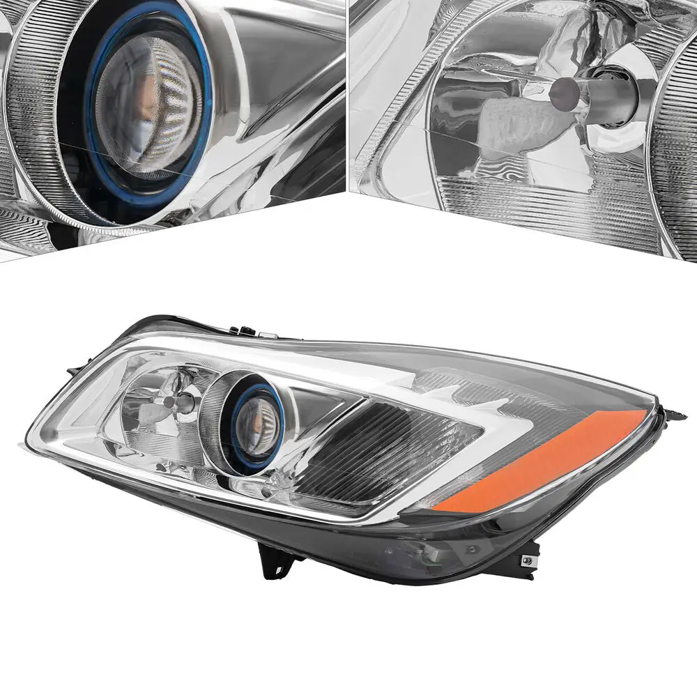 Left Side HID Xenon Projector Headlight For 2009 2013-2012 BUICK REGAL Headlamp