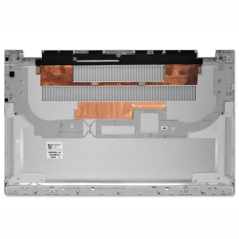 Para  Inspiron 7500 7501: Tampa Traseira Superior, Palmrest e Carcaça Inferior Prata para Notebook shell