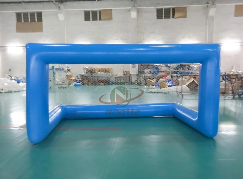 High Quality Floating Aqua Sport Inflatable Water Polo goal for Lake Pool Equipment