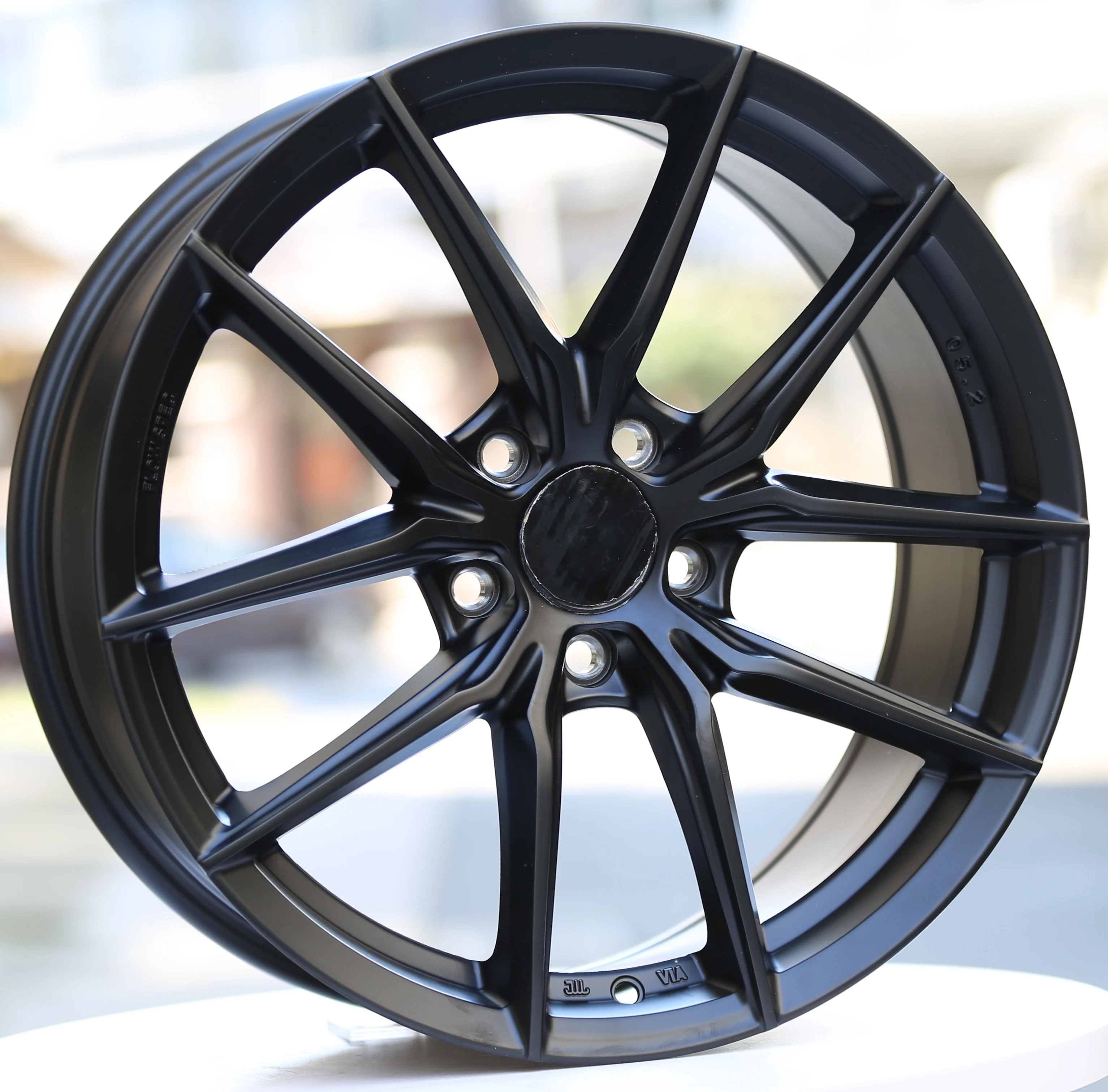 Roues en alliage pour. pour. pour.. 18 19 20 pouces conception de plat profond 5x108 5x112 5x114.3 5x120 jante de moyeu de formage de flux