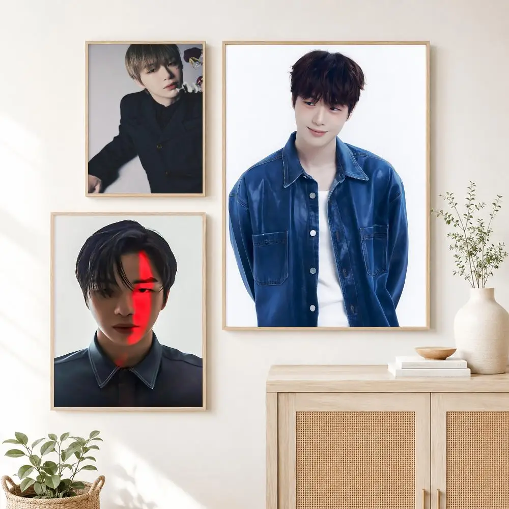 Kang Daniel Poster Self-adhesive Art Waterproof Paper Sticker Coffee House Dorm Room Wall Decor