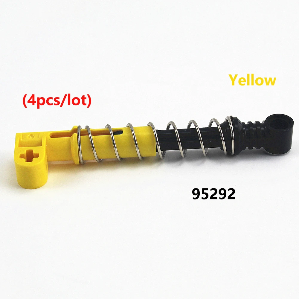 Technical Parts MOC Hard Spring Shock Absorber Compatible with Lego Assembles Particles Building Block Bricks Toys 92693 76537