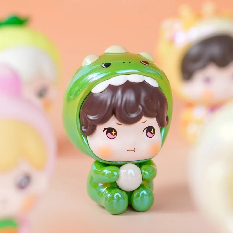 Модный поп-аннабель, рисовое зерно, милая серия для детского сада, маленькая глухая коробка, милая зернистая слепая сумка, украшение для рабочего стола ручной работы, подарок