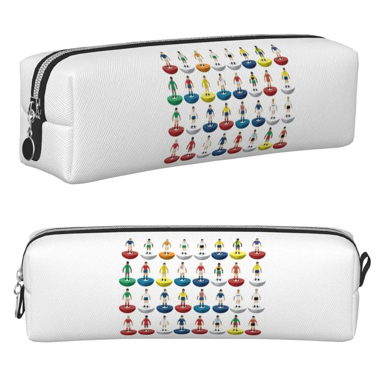 Estuches para lápices World Subbuteo Players, bolsas para lápices de gran capacidad, caja para lápices para niños, niñas, estudiantes, papelería, bolsa para lápices, bolsa de cosméticos