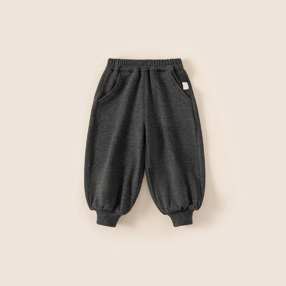 

Toddler Boys Jogger Pant New Winter Solid Color Thicken Warm Kids Baby Boys Sport Pant Elastic Waist Children Boys Harem Pant