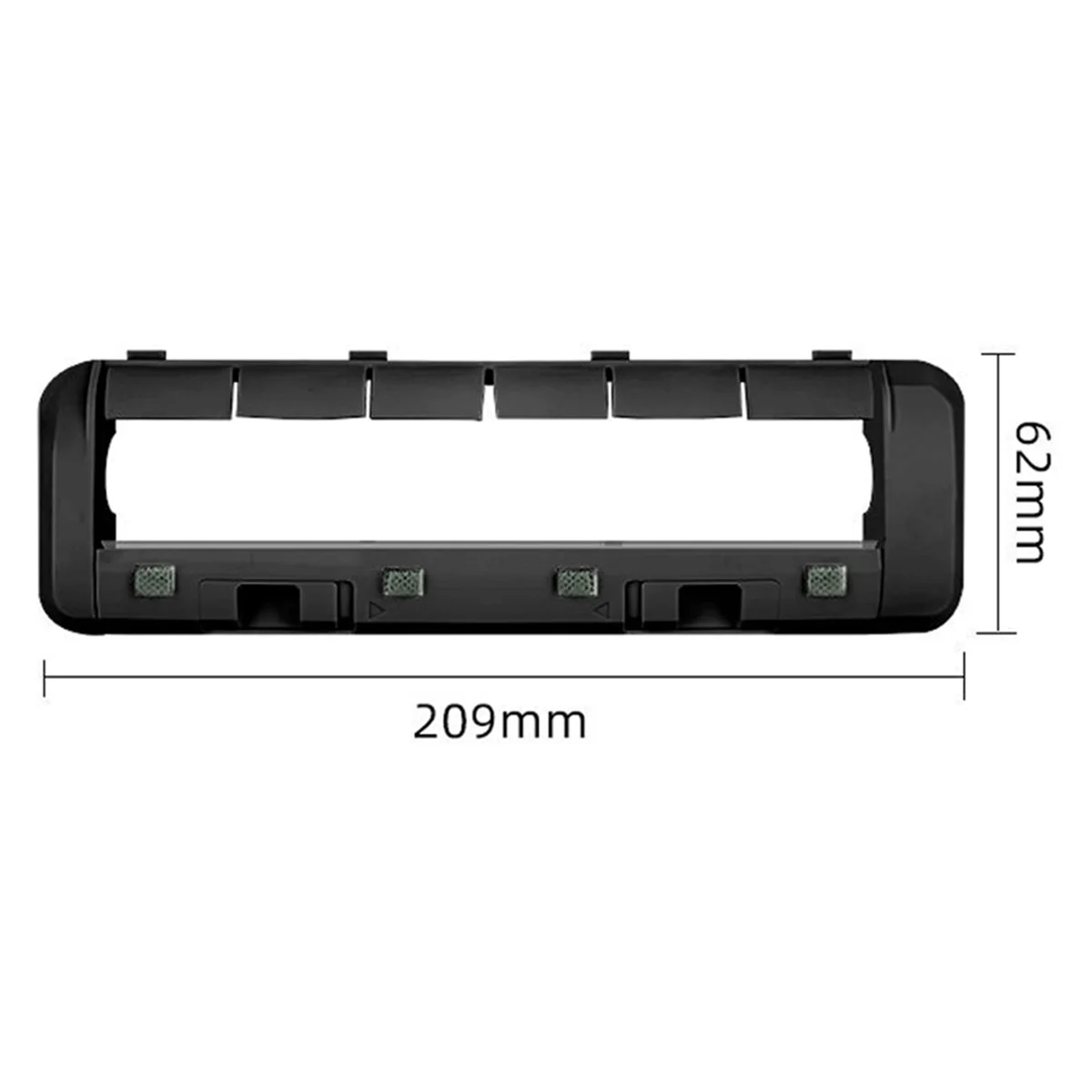 ل Bot X30Pro Ultra X30Pro Plus جهاز آلي لتنظيف الأتربة استبدال أجزاء غطاء الفرشاة الرئيسية