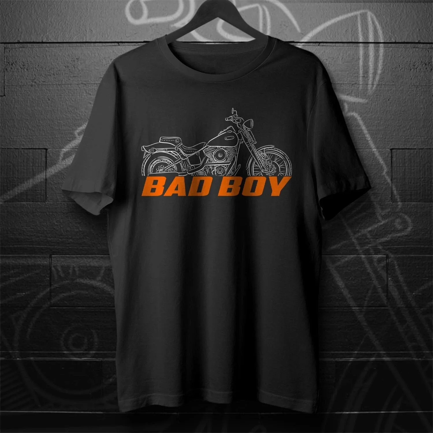Bad Boy FXSTSB 1995-1997 Fans - Motorcycle T-Shirt