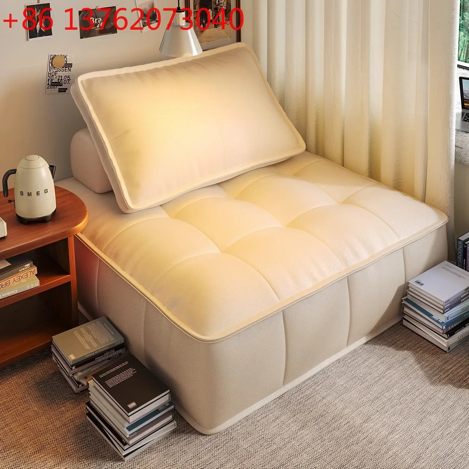 Creative tofu block combination sofa single leisure square small sofa balcony small apartment