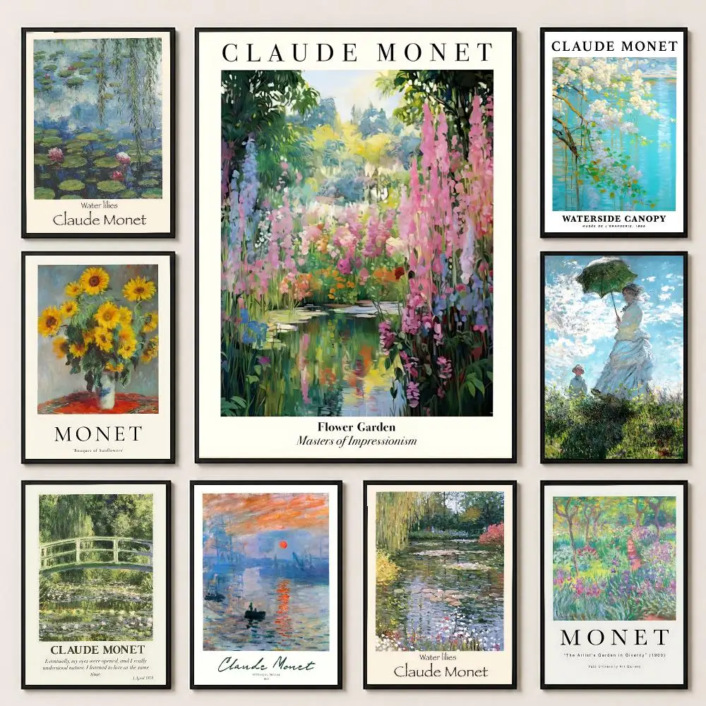 actor Claude Monet Poster HD Poster Warm Home Decoration Suitable for Bedroom and Living Room Gifts Giving