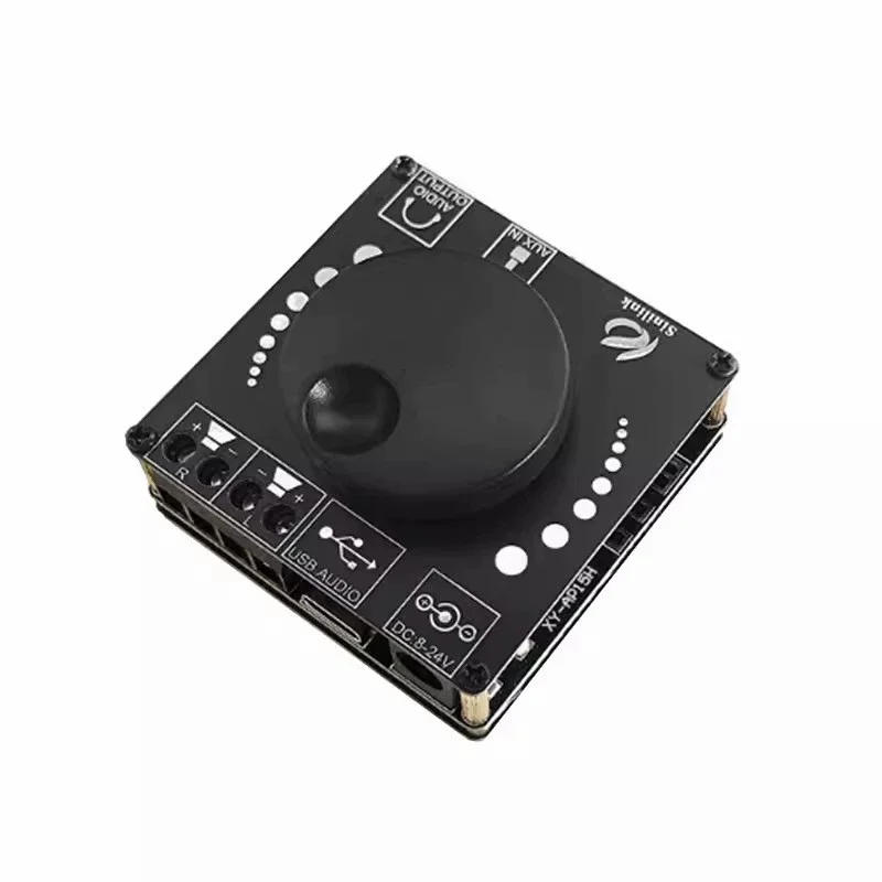 

20W + 20W stereo Bluetooth digital power amplifier board, support Bluetooth 5.0 AUX audio input USB sound card