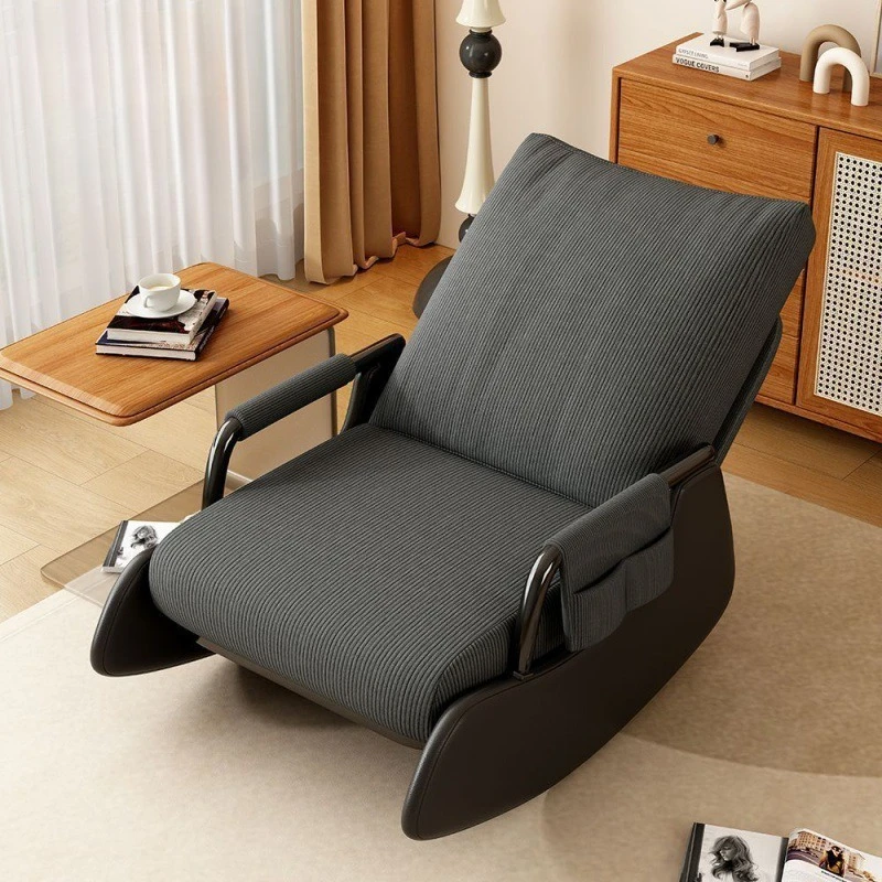 Factory Direct Compatible with Rocking Chair Adult Leisure Lounge Chair Balcony Single Sofa Living Room Lazy