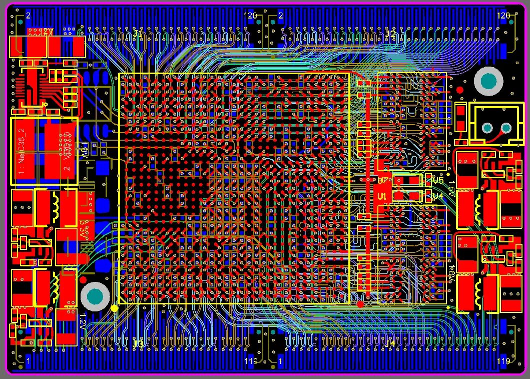 XC7K325T/410T 코어 보드, XILINX FPGA KINTEX7 개발 보드, 슈퍼 XC7A200T XC7K325T-1FFG900C/XC7K410T-1FFG900C