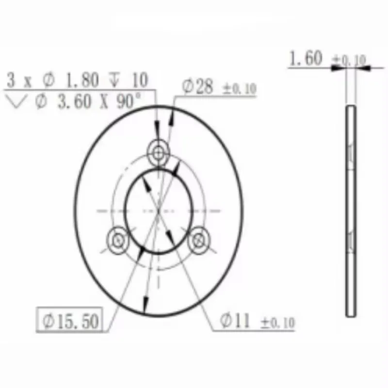 High Accuracy 18-Bit Capacitive Absolute Encoder ±0.05° SSI 5V Angular Position Sensor for Servo Motors Motion Control Systems