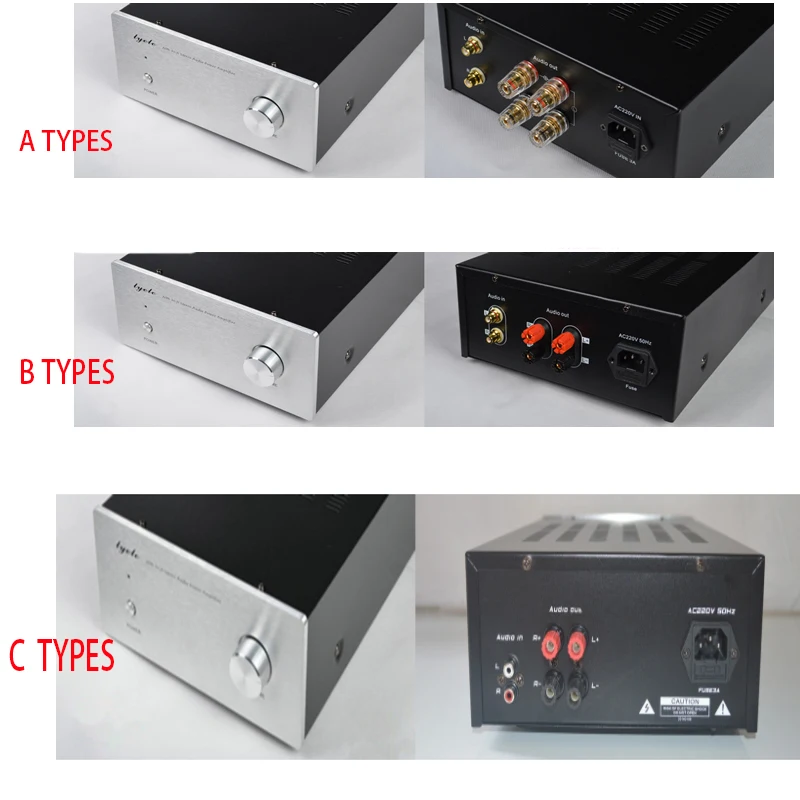 KYYSLB 230*100*350MM A98 DIY BOX Aluminum Panel Amplifier Chassis Housing Enclosure Preamp Amplificador Case Shell