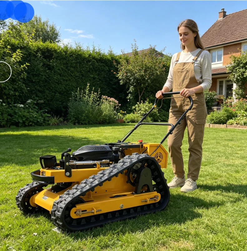 

550mm Cut Width Remote Tracked Zero-Turn Mower Customizable Lawn Care Equipment Low Price High Value Factory Direct